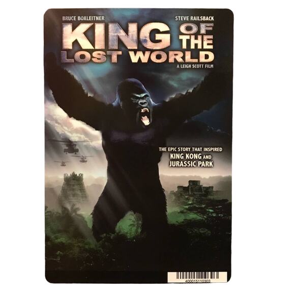 Mini Movie Poster - King of the Lost World - Art Home Office Decor Fits A5 Frame - Picture 1 of 6